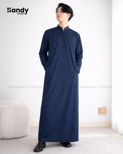 Indonesian Viral Thob Navy Blue Colour